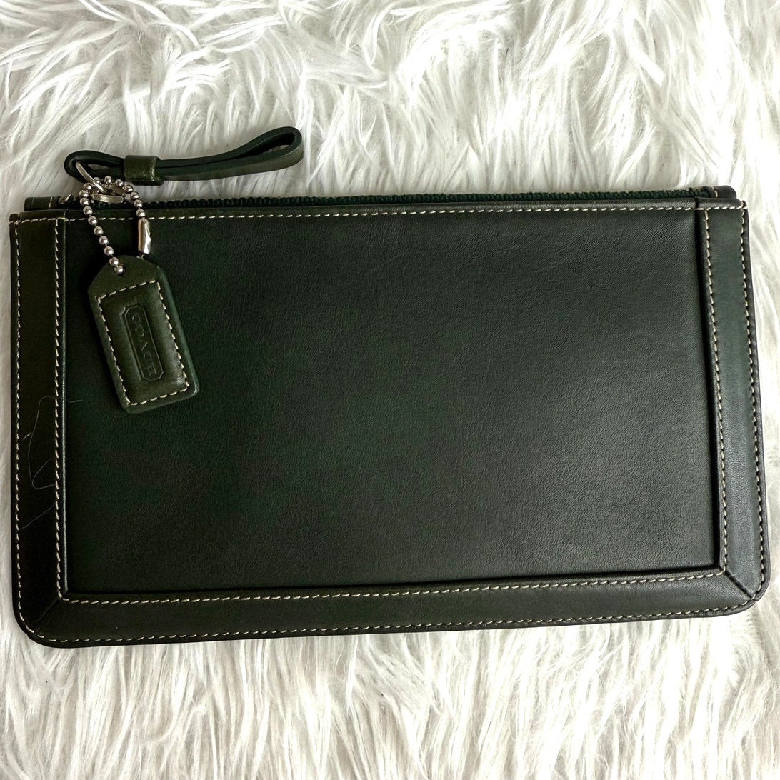 Vintage COACH y2k Slim Skinny Pouch Case