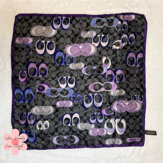 COACH Daisy Graffiti Collection Scarf