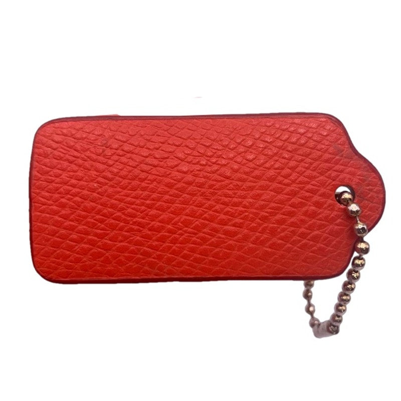 2" COACH Fob Bag Charm Hang tag Hangtag