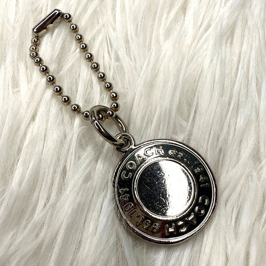 1" Coach Metal Circle Replacement Hangtag Hang Tag Bag Charm
