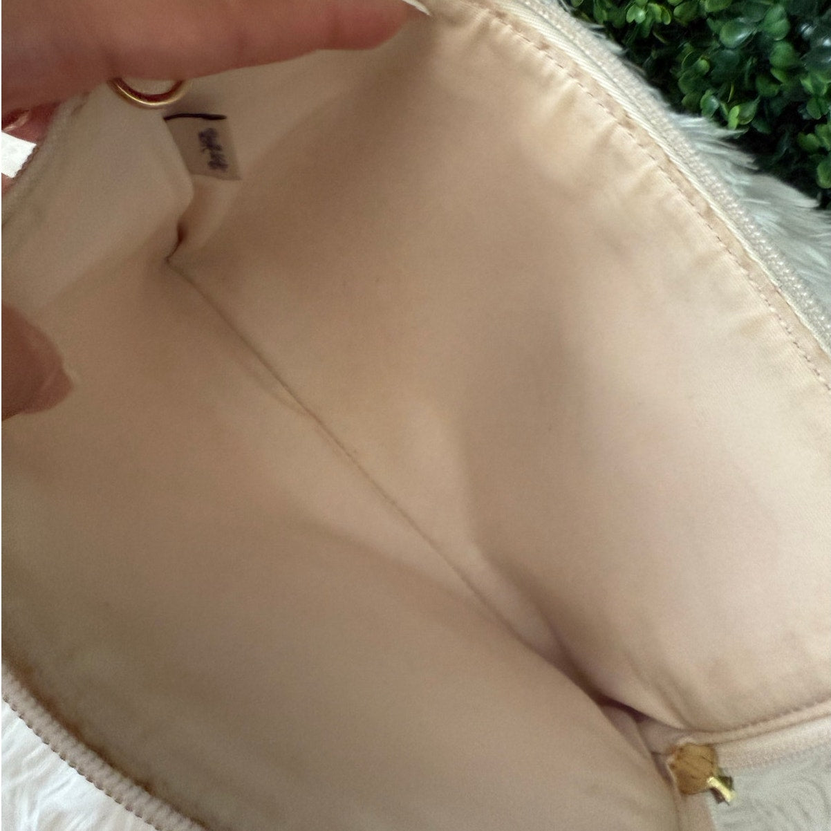 COACH White Pouch