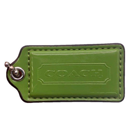 COACH Lime Green Replacement Hang Tag