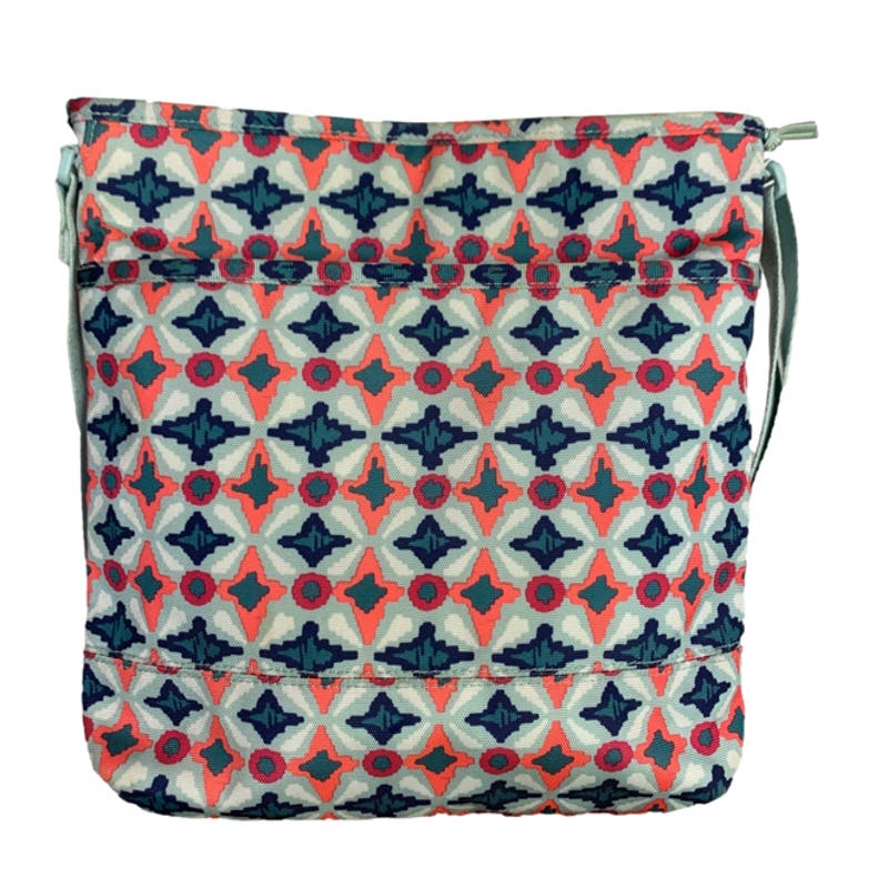 Vera Bradley Water Geo Messenger Crossbody