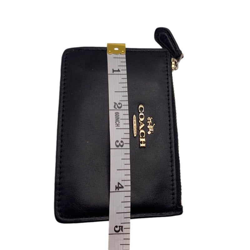 COACH Black Cardholder / Coin Purse