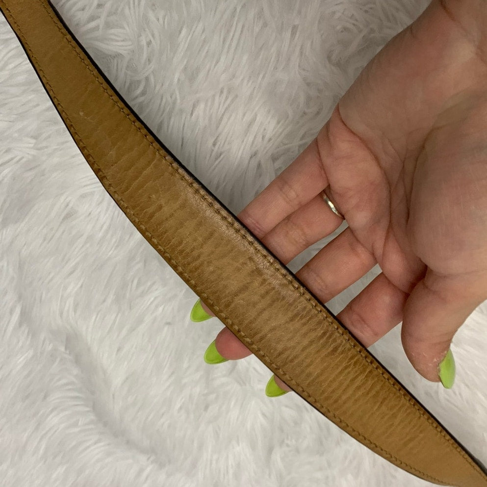 COACH Tan Shoulder Strap