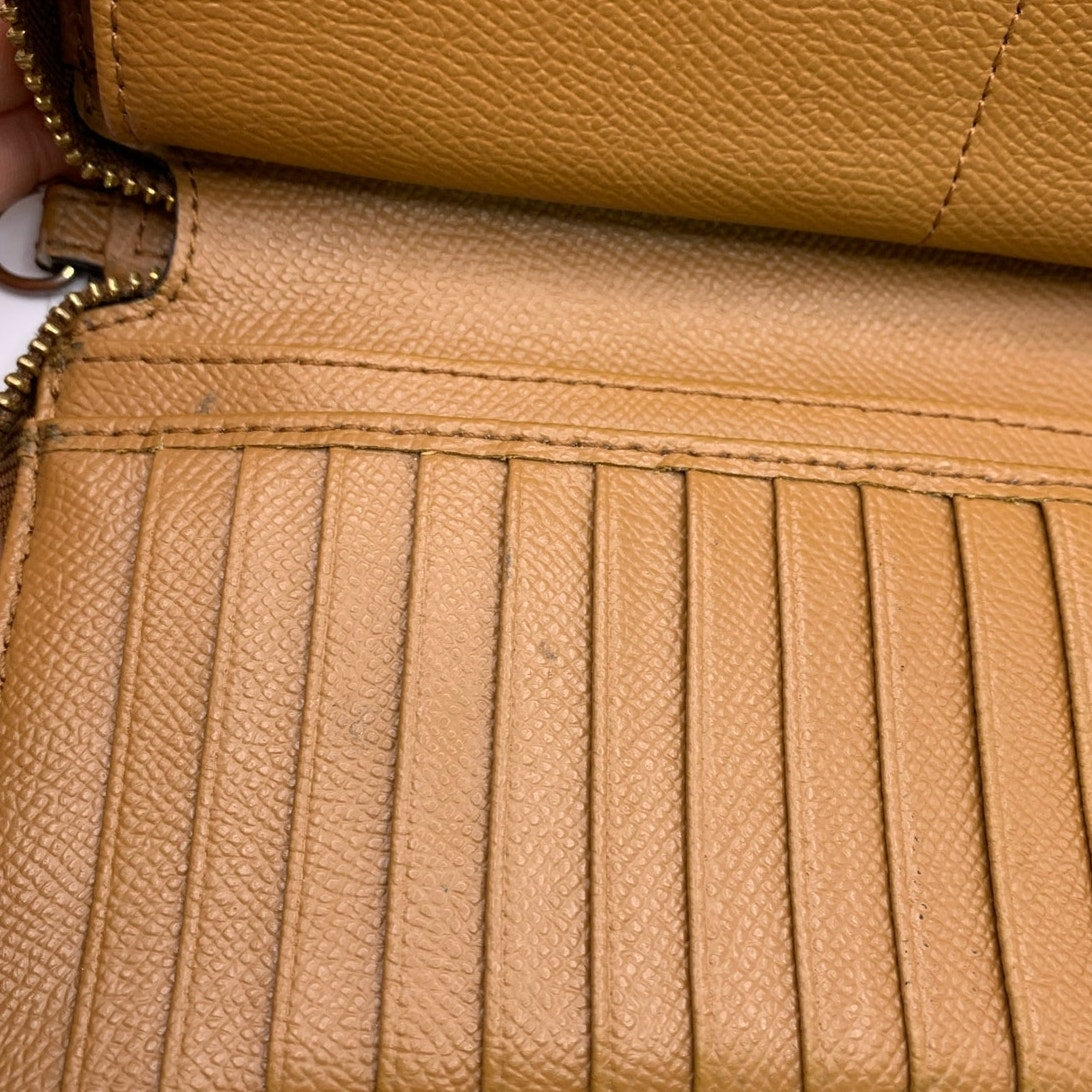 Michael Kors Brown Zip Around Wallet