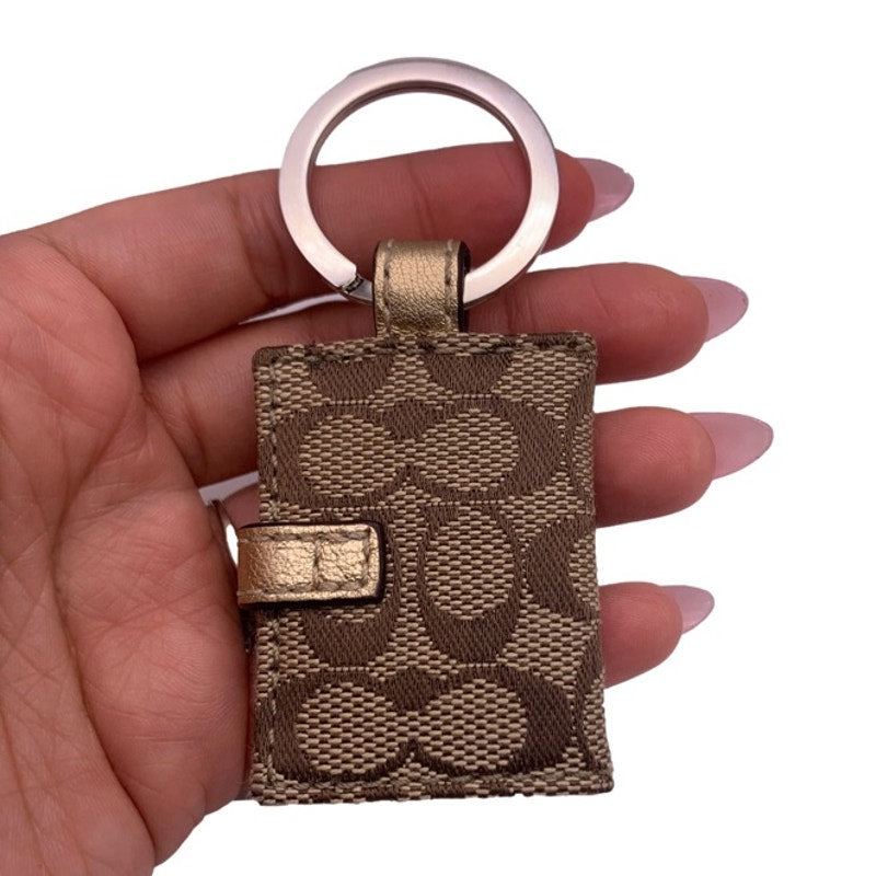 COACH Signature Photo Picture Bag Charm