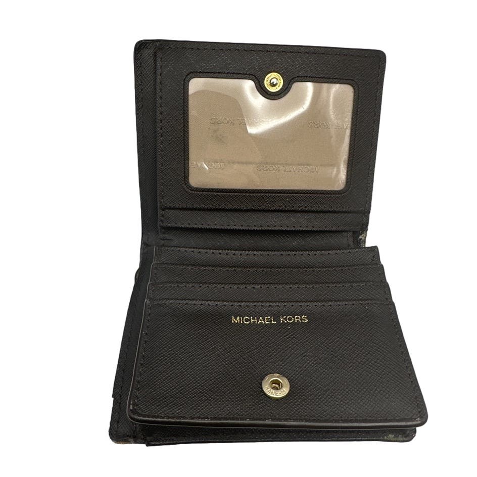 Michael Kors Brown Signature Card Wallet