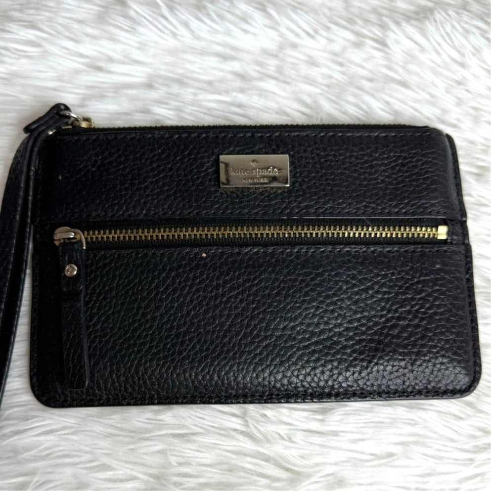 Kate Spade New York Black Wristlet