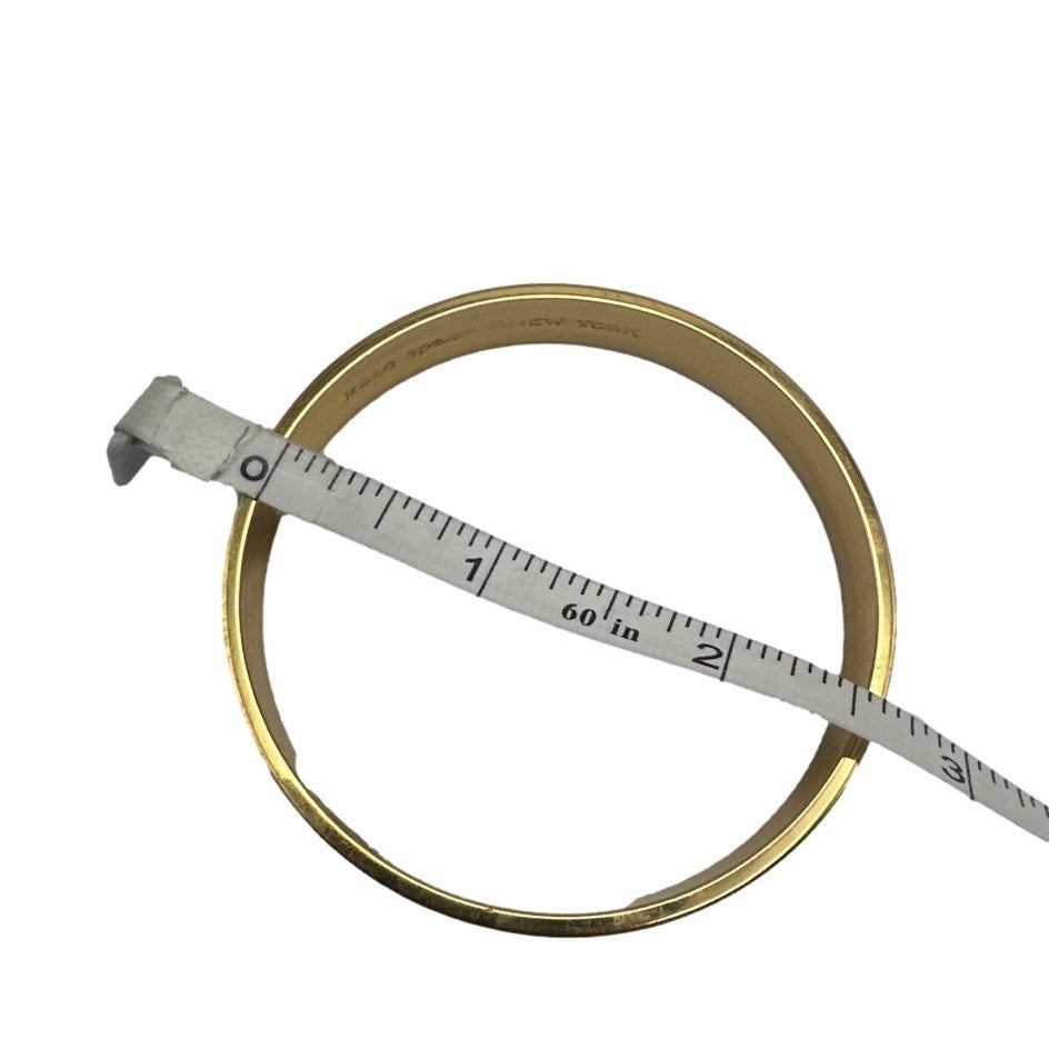 Kate Spade Green Gold Bangle Bracelet