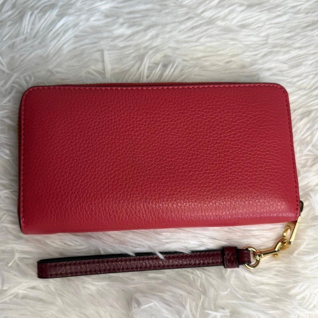 COACH Long Zip Around Wallet With Horse And Carriage