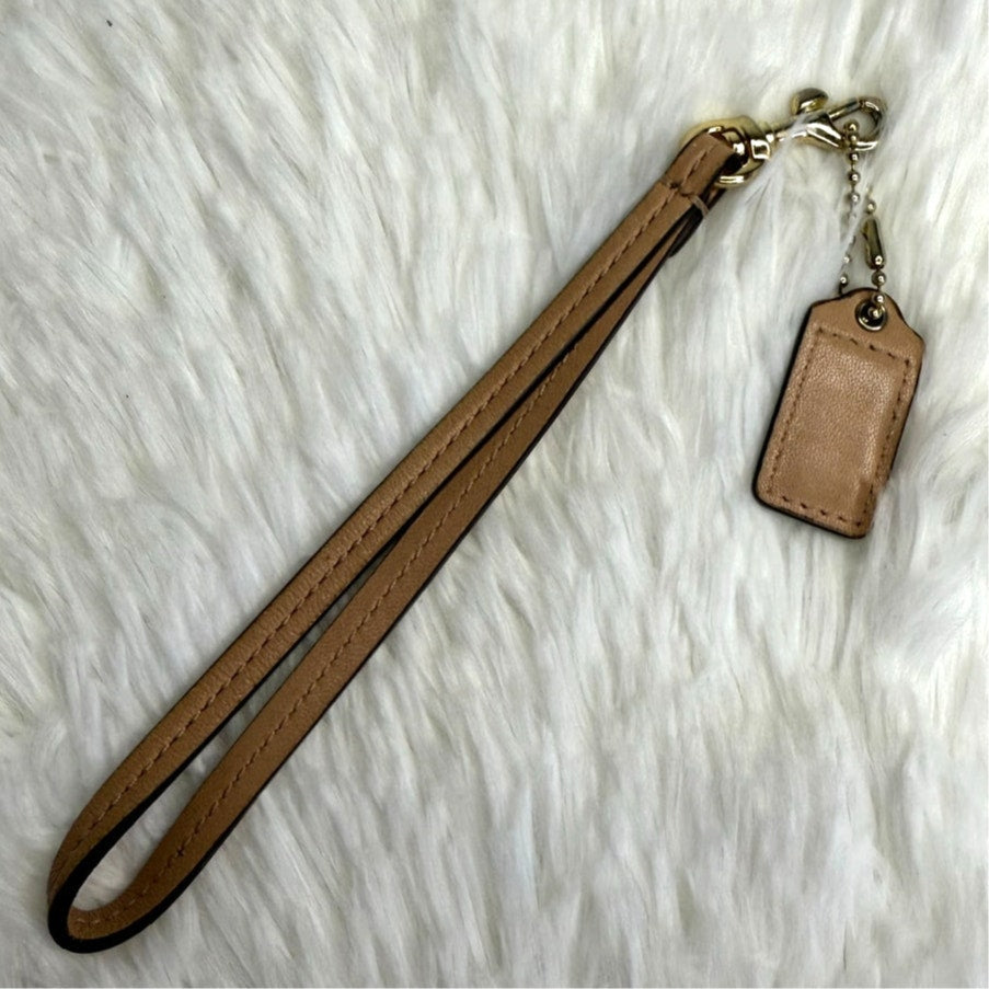 1" Coach Hangtag Tag Hang Tag Fob and Replacement Wristlet Strap