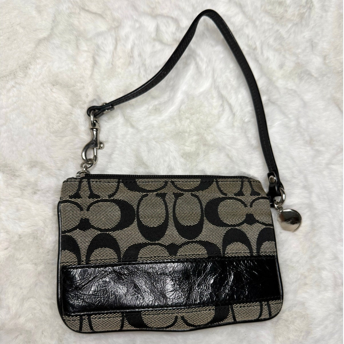 Y2K COACH Legacy Wristlet