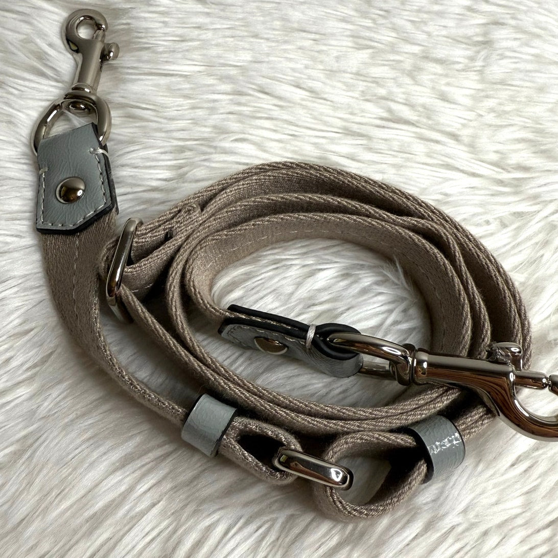 COACH Gray Poppy Replacement Strap Shoulder Strap