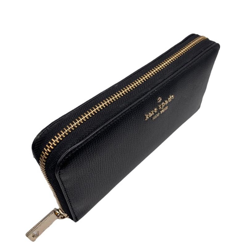 Kate Spade New York Black Zip Around Wallet