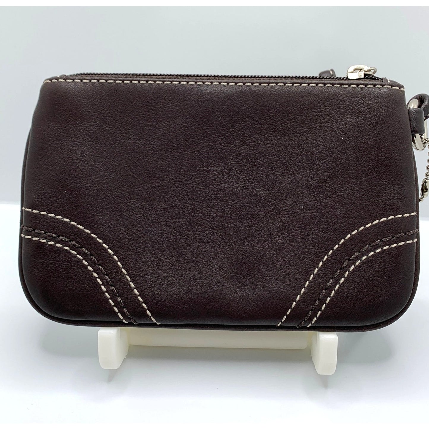 y2k Coach Brown Wristlet