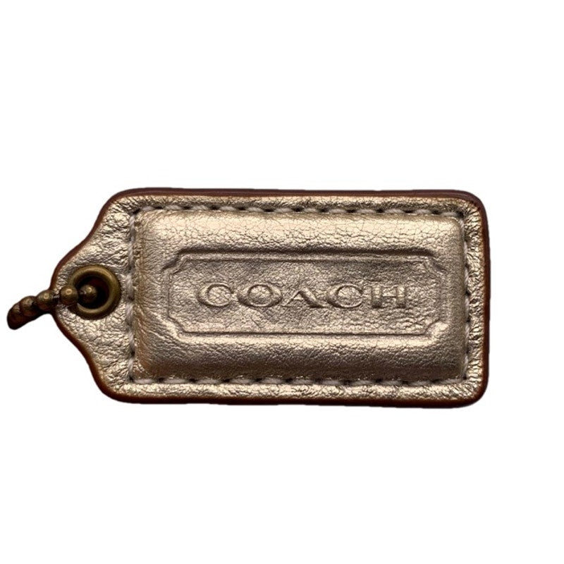 COACH Gold Replacement Hangtag Bag