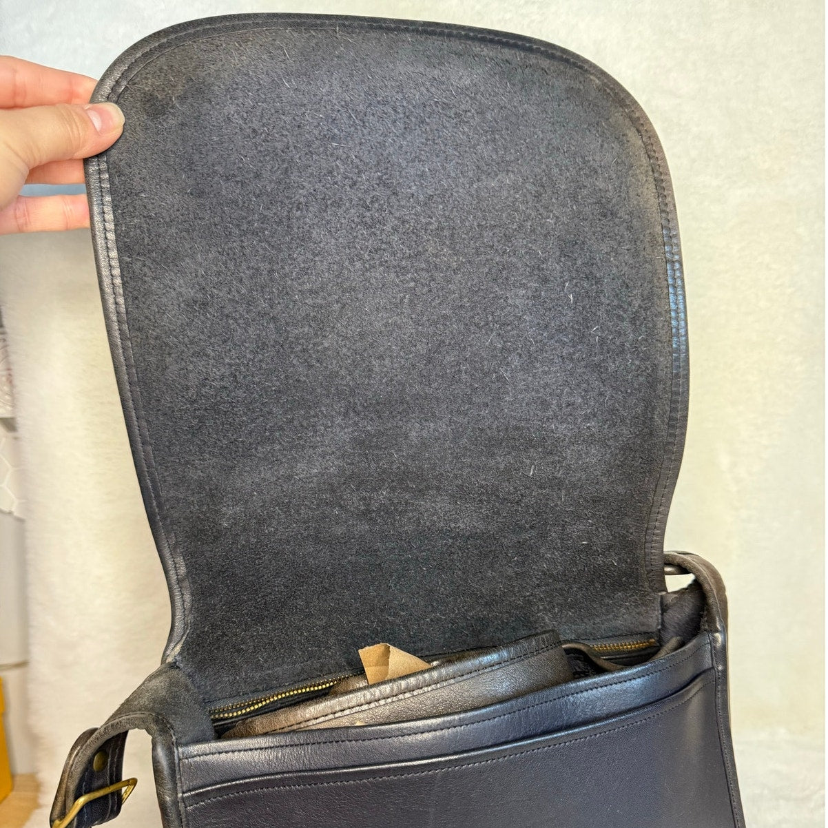 Vintage COACH Classic Shoulder Bag New York City 9170