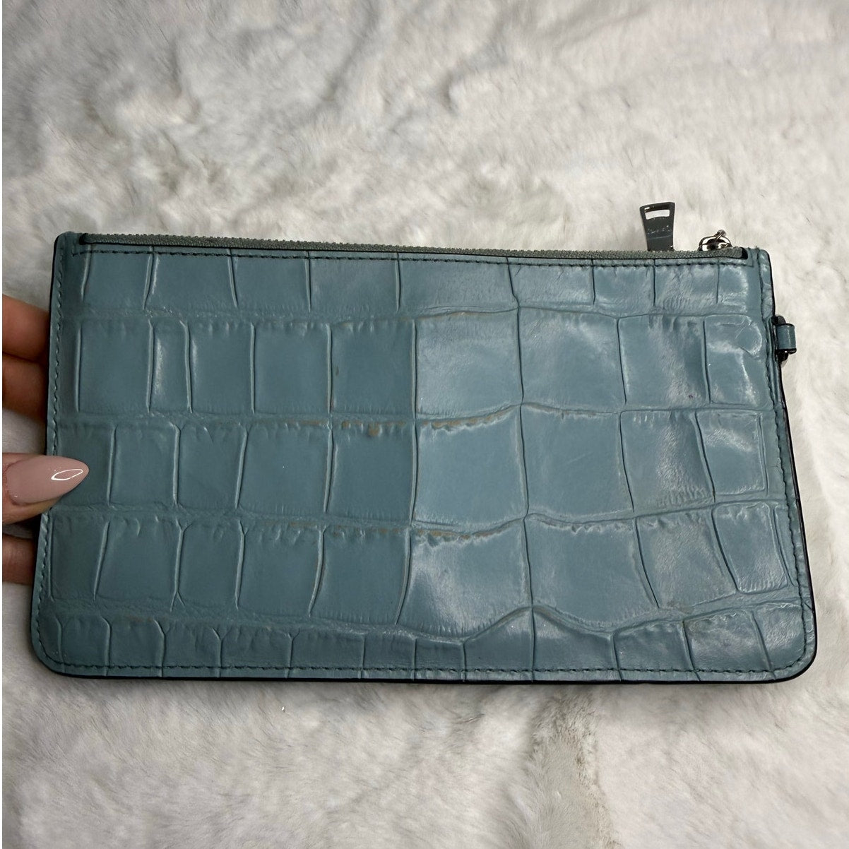 COACH Blue Pouch