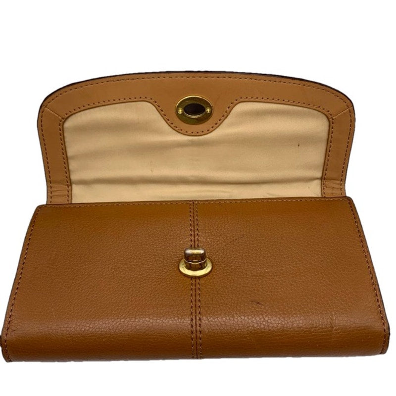 COACH  Brown Turnlock Wallet