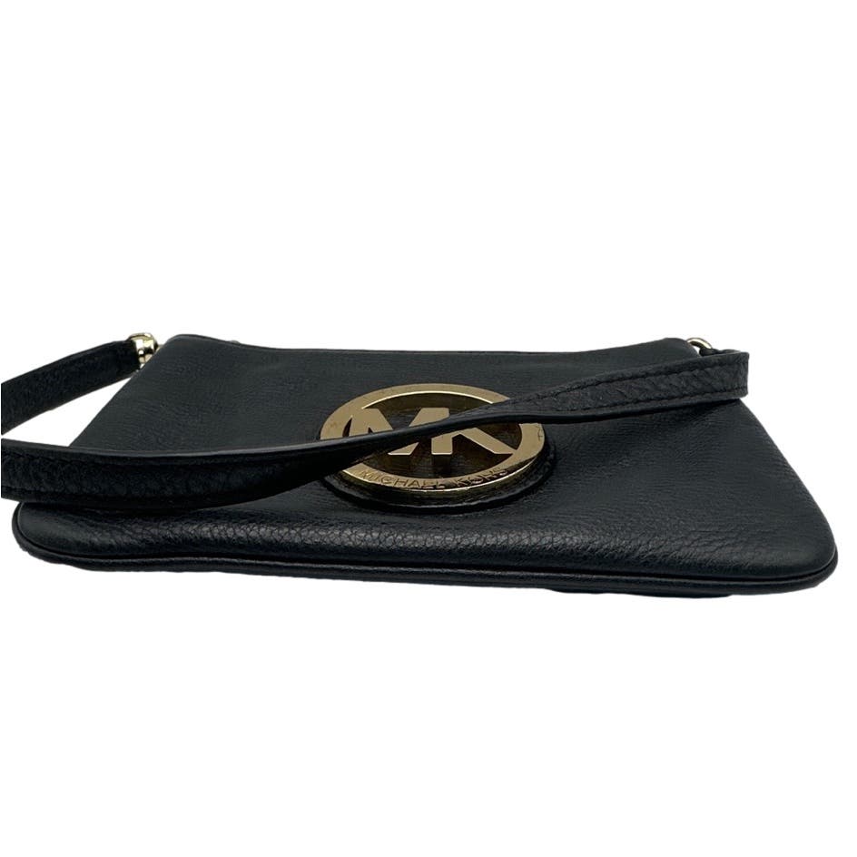 Michael Kors Black Wristlet / Mini Purse