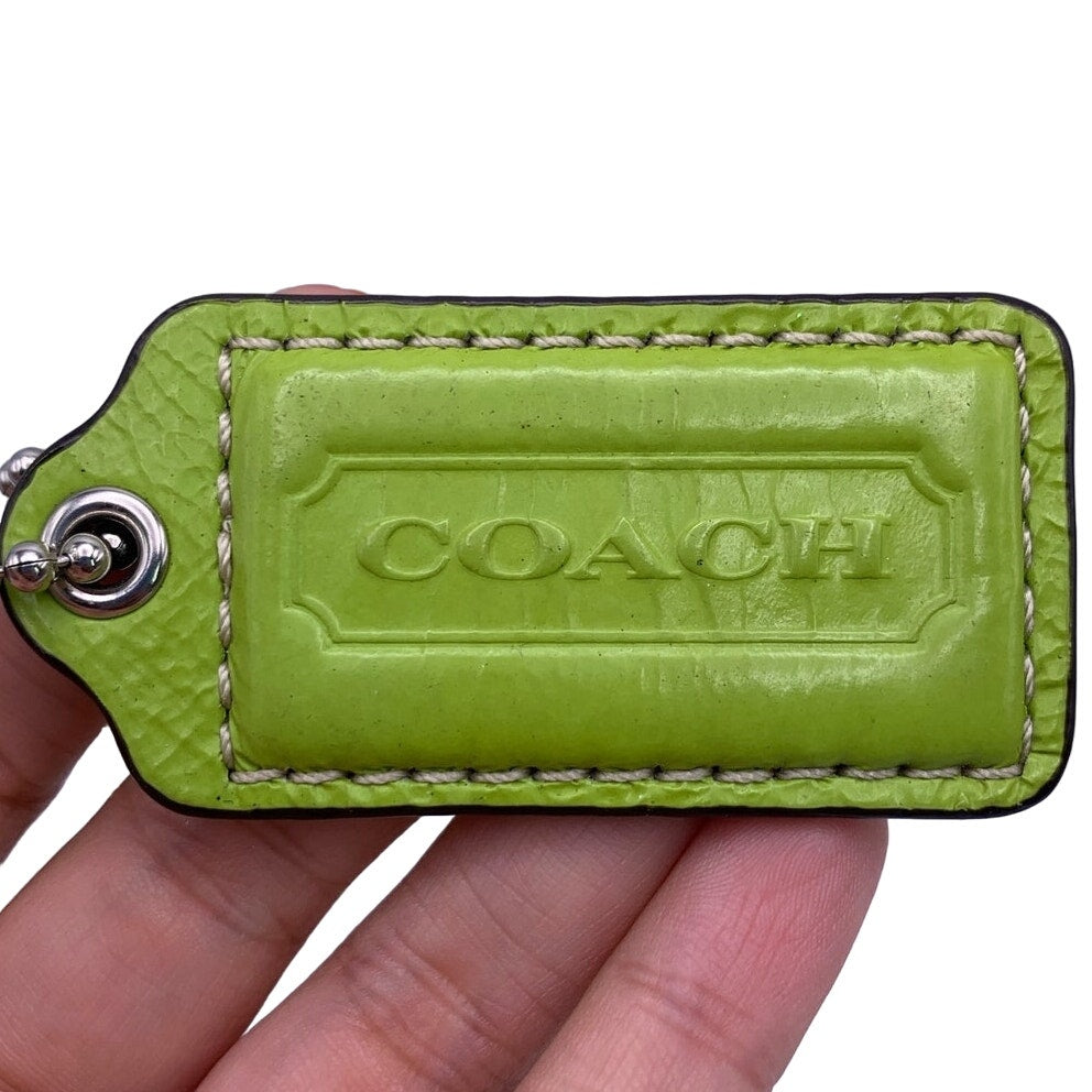 COACH Green Replacement Hang Tag Bag