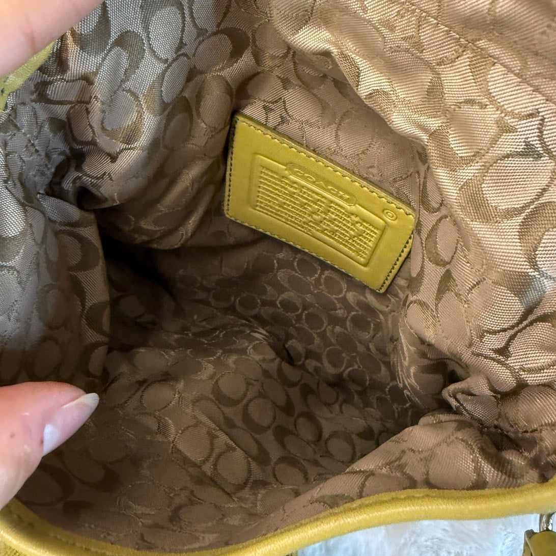 y2k Coach Lime Green Crossbody