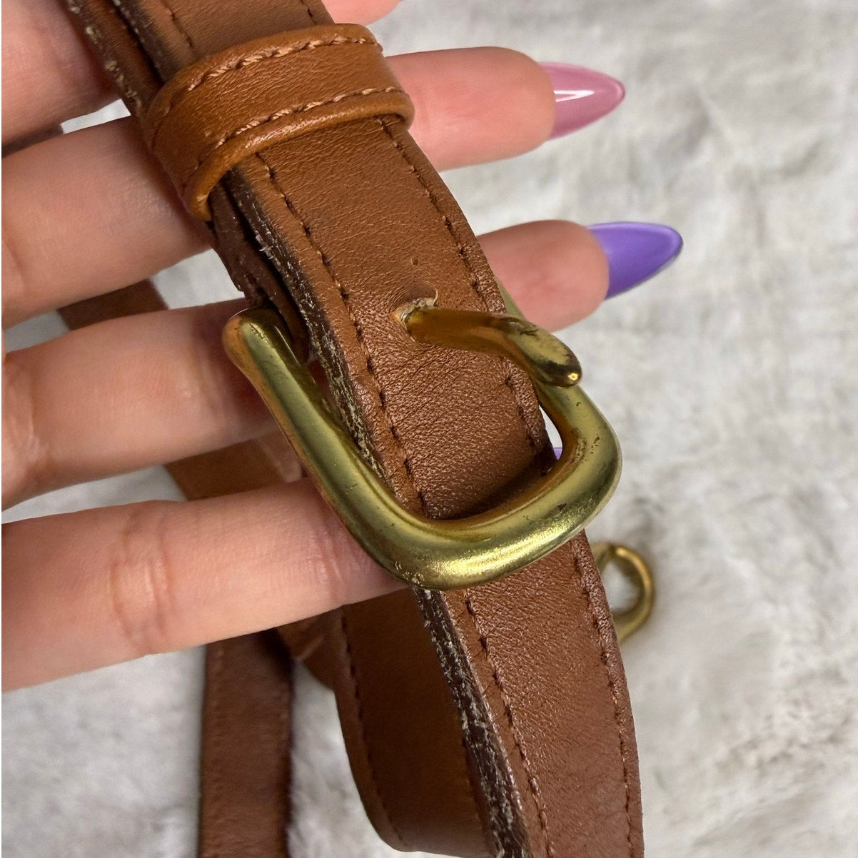 Vintaged Coach Willis 9927 British Tan 1998 Top Handle  Shoulder Bag