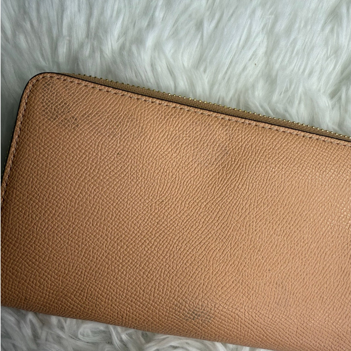 COACH Zip Around Wallet