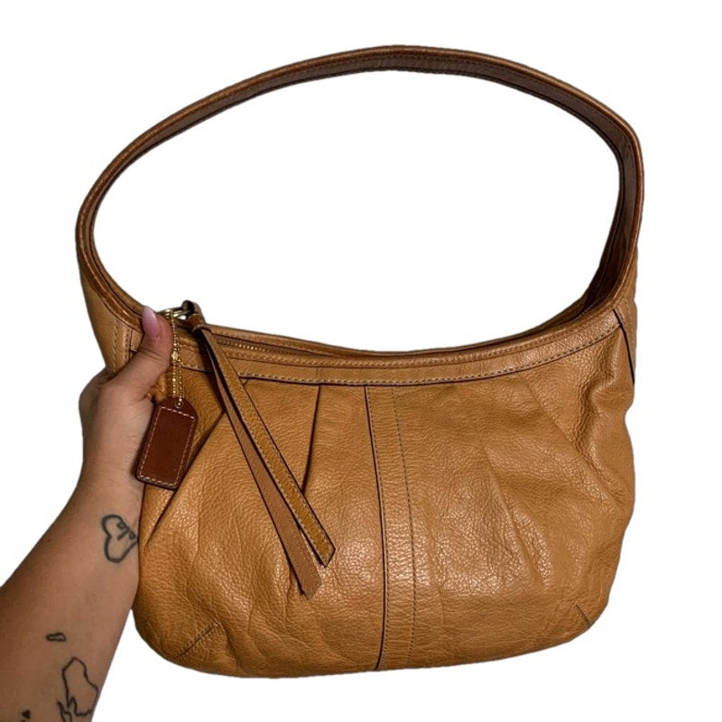 COACH y2k Pleated Ergo Hobo Shoulder Bag