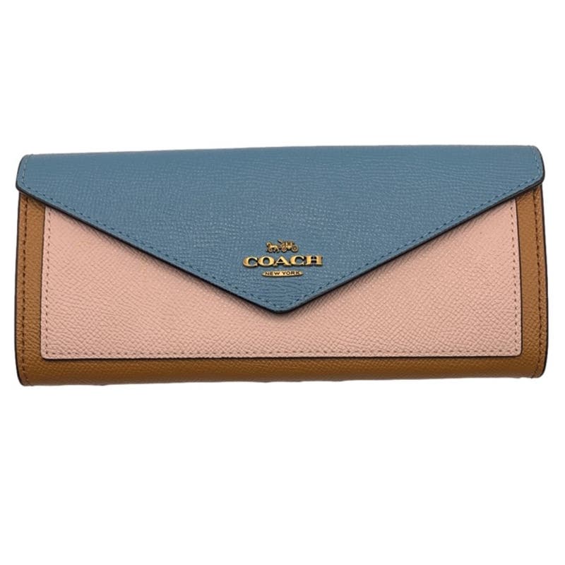 COACH Soft Color Block Wallet