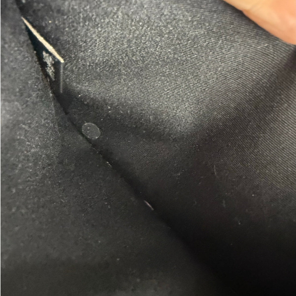 COACH Black Slim Case Pouch