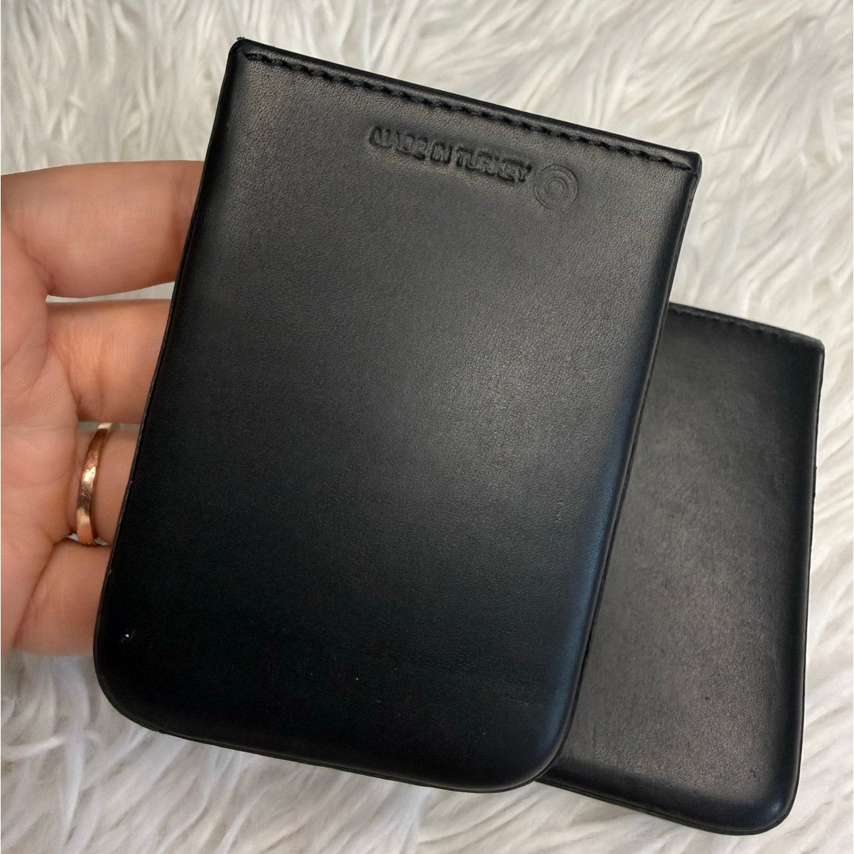 Vintage COACH y2k Black Credit Case Business Card
