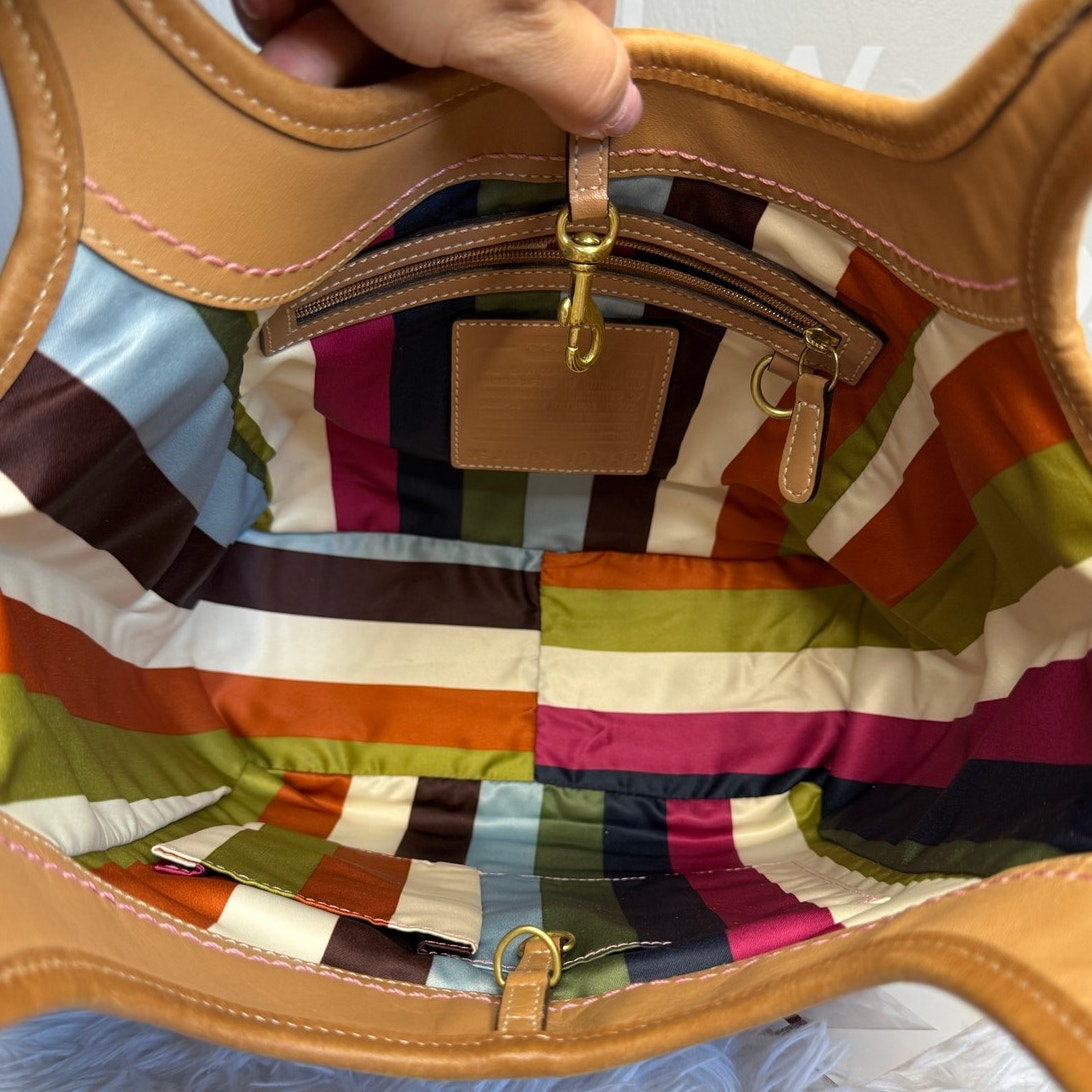 y2k COACH Vintage 65th Anniversary Legacy Ergo Hobo Satchel 2006