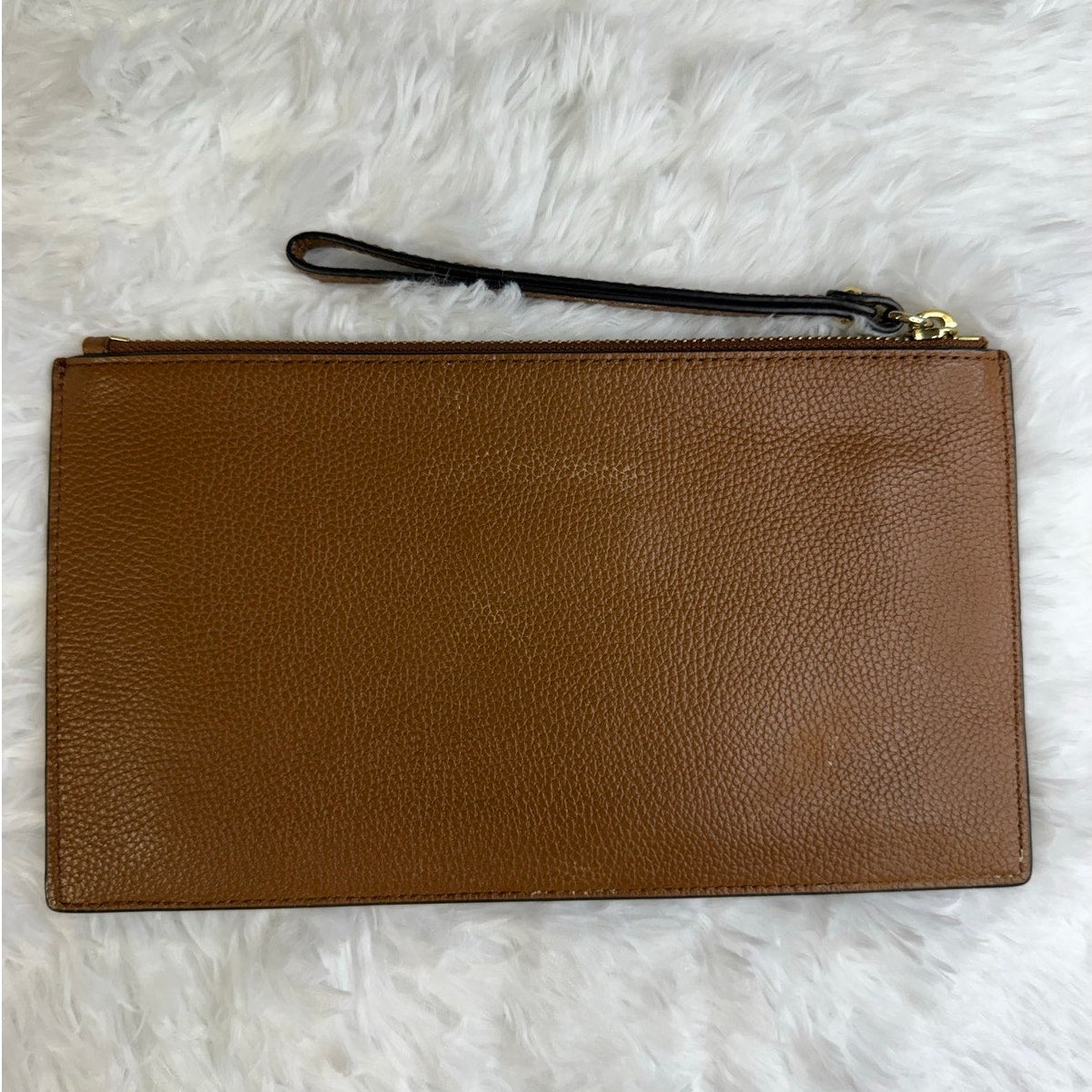 MICHAEL KORS Brown Wristlet