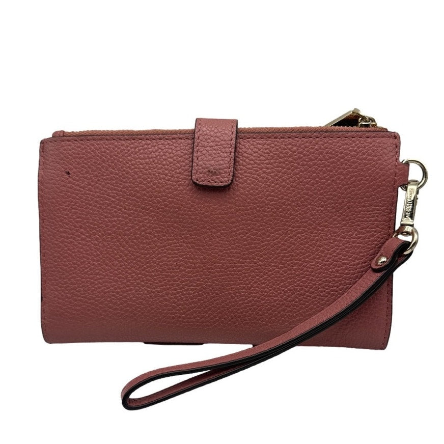 MICHAEL KORS Pink Wallet w/ Phone Holder