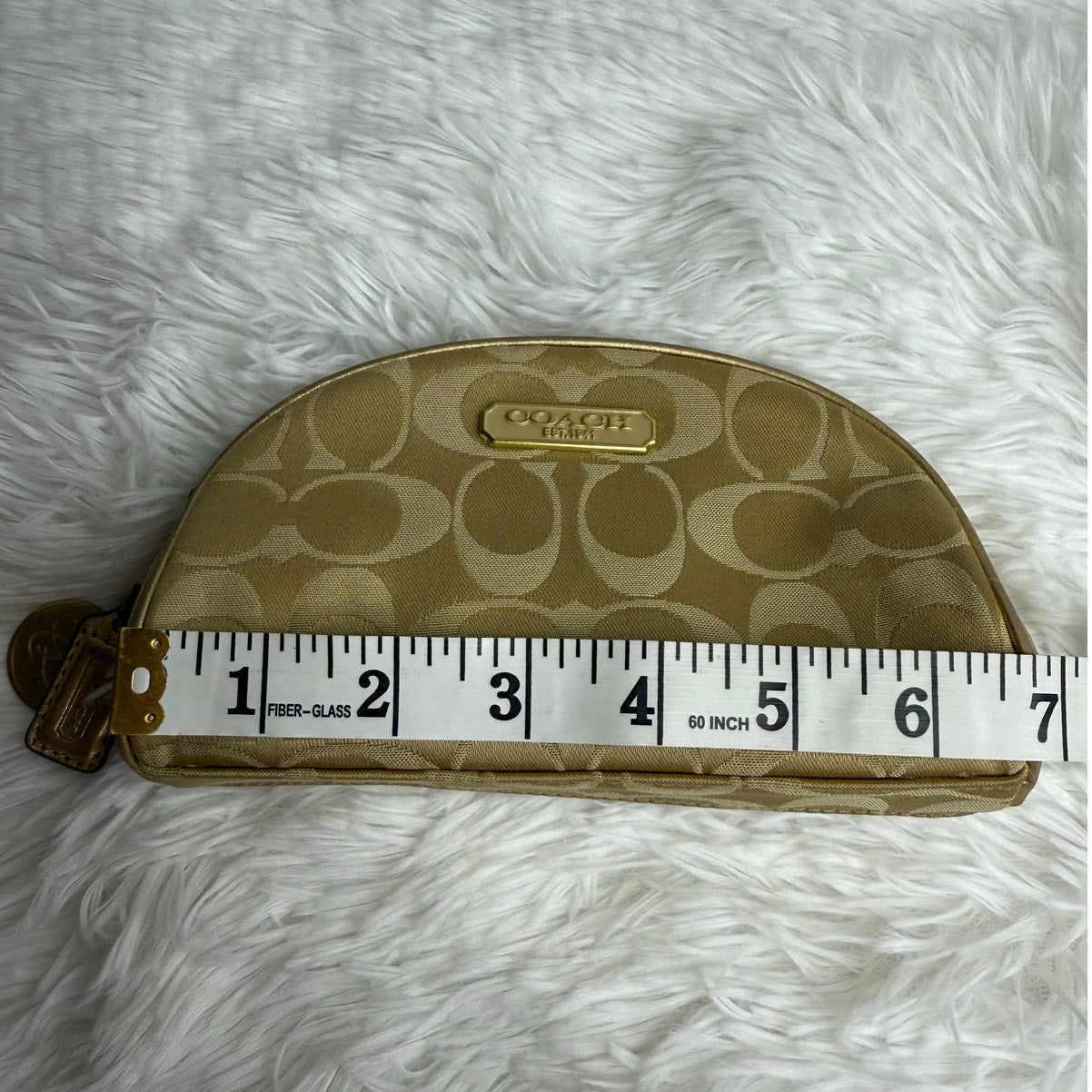 COACH Limited Edition Collection Estee Lauder Cosmetic Case Make up Bag