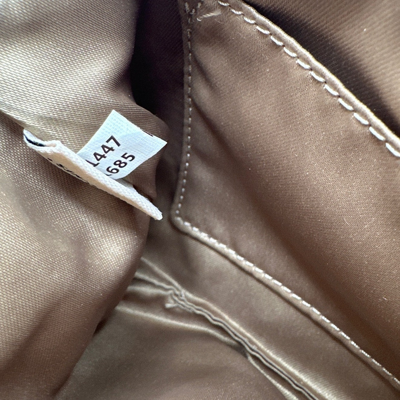 Sale  COACH Brown Signature Canvas Wristlet