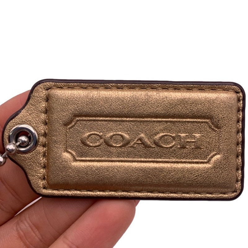 COACH HangTag Bag Charm Fob