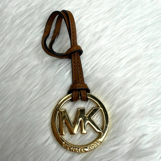 Michael Kors Brown Gold Bag Charm