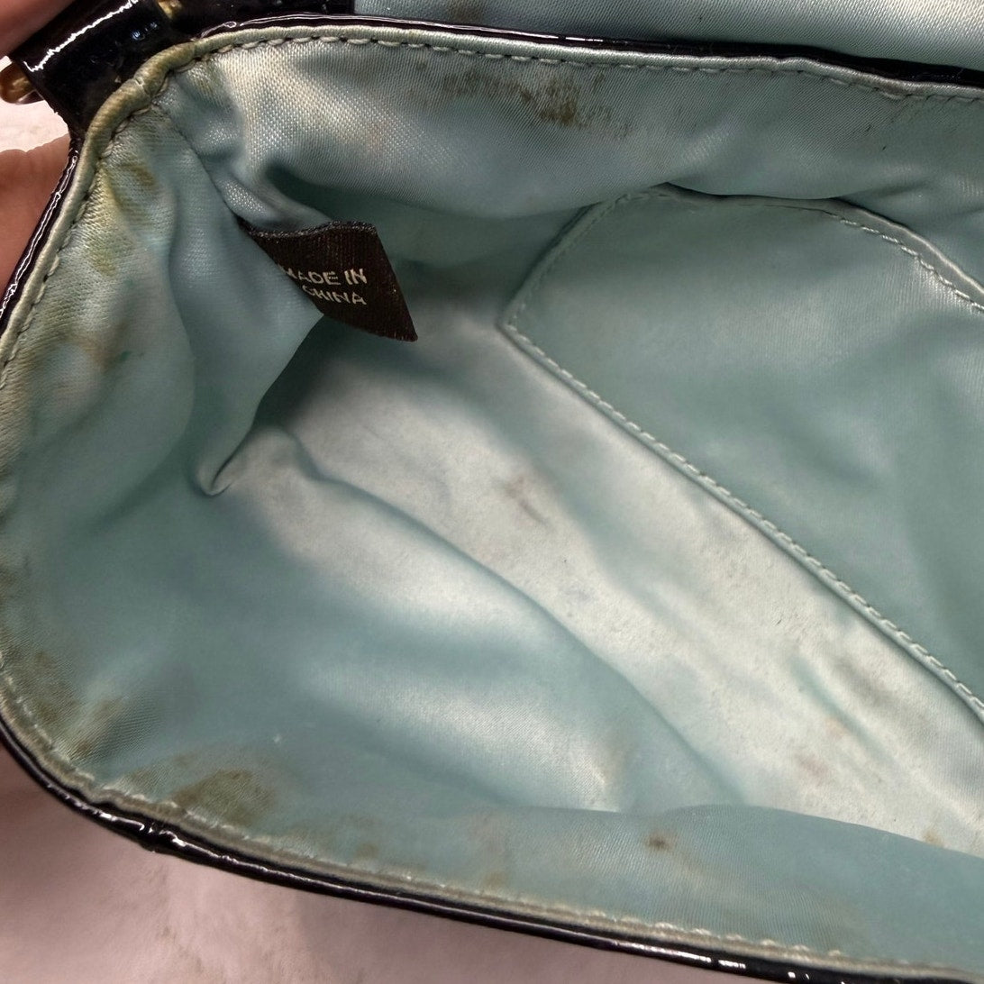 COACH Patent Leather Black Mini Purse Wristlet