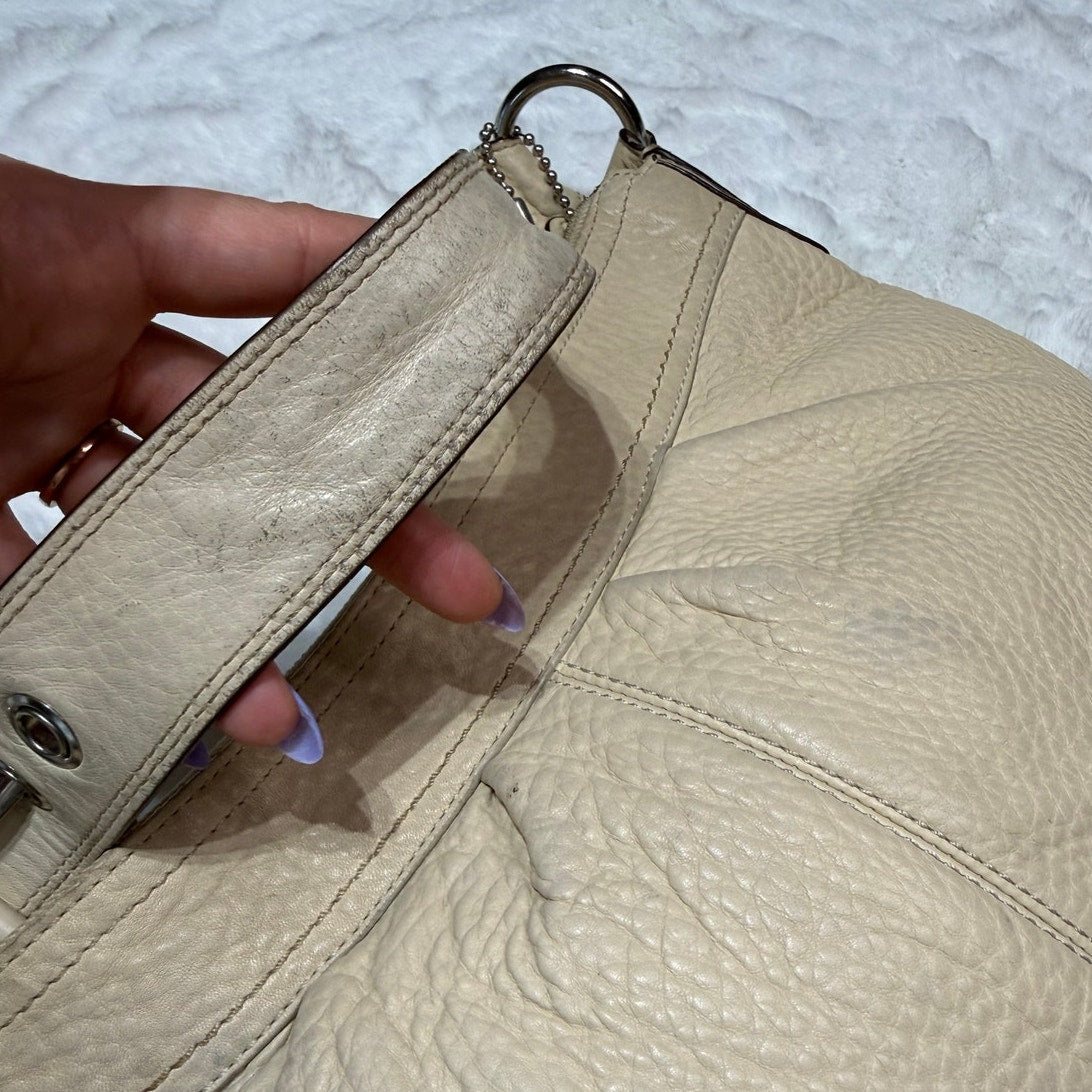 COACH Soho Pleated Leather Hobo Shoulder bag