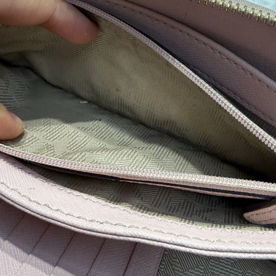 Michael Kors Pink Large Wallet