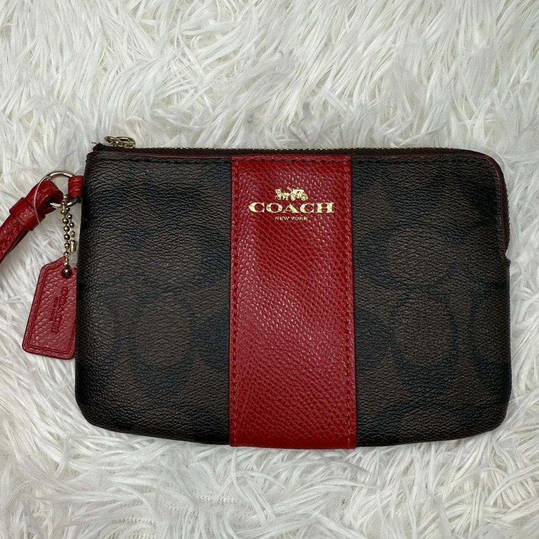 SALE COACH Signature Wristlet