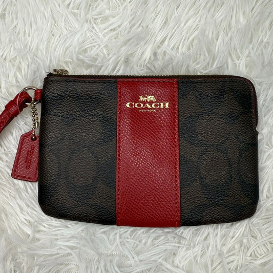 SALE COACH Signature Wristlet