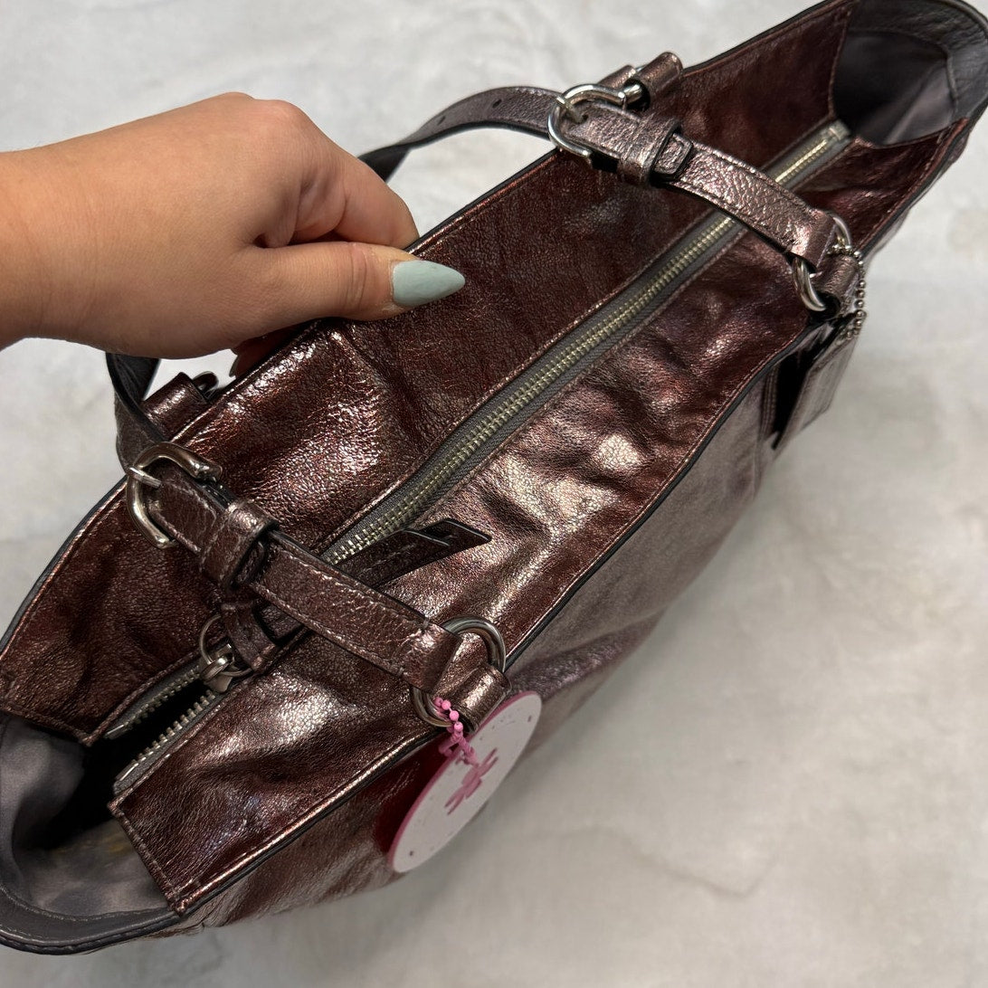 SALE COACH Copper F17722 East West Tote