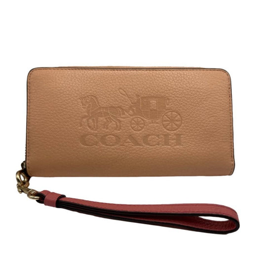 COACH Clbk Emb Horse Carriage Long Zip Around Wallet