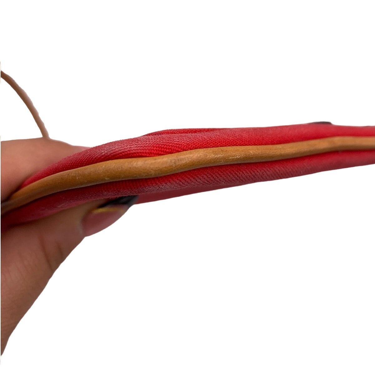 Vintage COACH y2k Red 2 Toned Wristlet