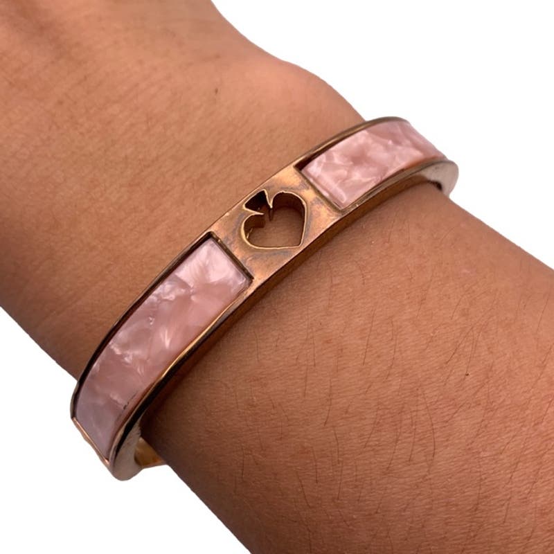 kate spade New York Rose Gold Spade Bangle Bracelet