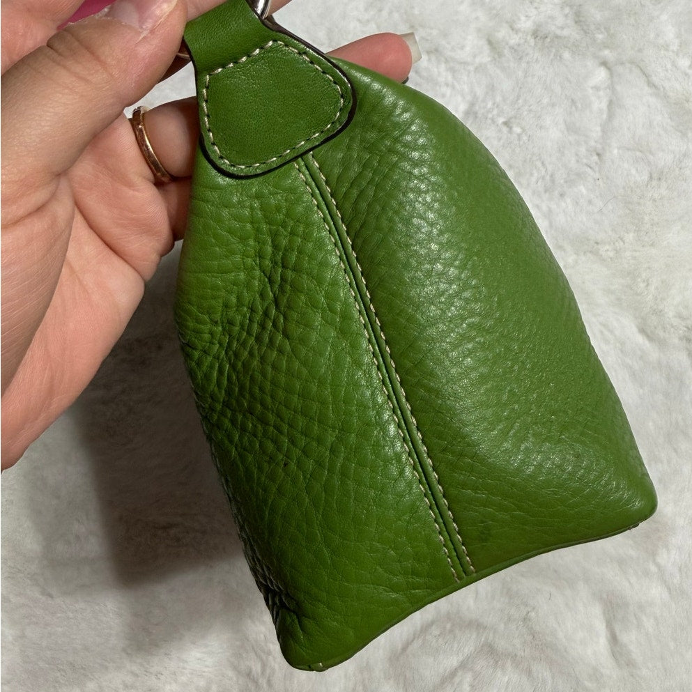 COACH Vintage Y2K EST. 1941 Leatherware Green Mini Shoulder Baguette Bag